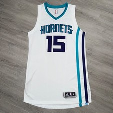 KEMBA WALKER Pro Cut Charlotte Hornets Jersey Medium 40 adidas Rev30 Authentic