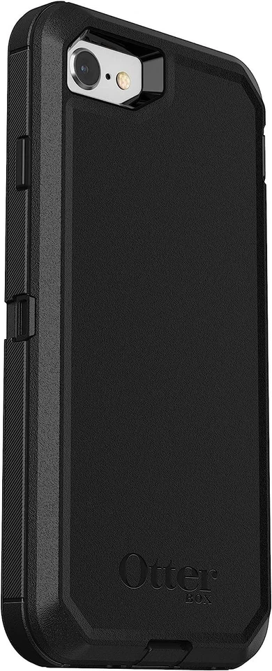 OtterBox DEFENDER SERIES Case & Holster for iPhone SE 2nd gen/iPhone 8/7 - Black - Image 4 of 4