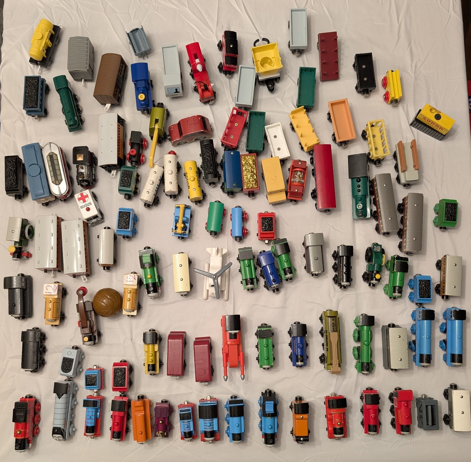 Massive 90s Y2K Vintage Thomas & Friends Train Set - 100+ Pieces