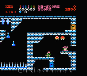 Castlequest - NES Nintendo Game Castle Quest