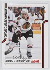 2011-12 Score Niklas Hjalmarsson #124 t3w