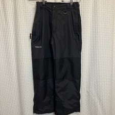 Arctix Kids Insulated Winter Ski Snow Pants Size M 10-12 Yrs Black