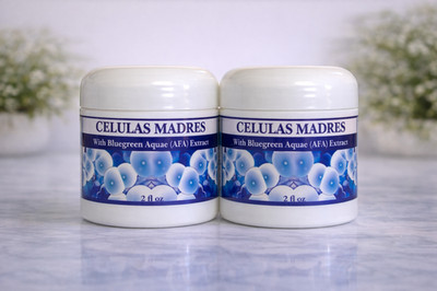 2 Celulas Madres Cream with Blue Green Algae (AFA)  Skin Care Cream Anti Aging