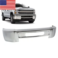 NEW Chrome - Front Bumper Face Bar for 2015-2019 Chevy Silverado 2500HD 3500 HD