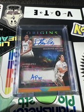 2024 Panini Origins WNBA - Diamond Miller Alissa Pili Dual Auto Gold /10
