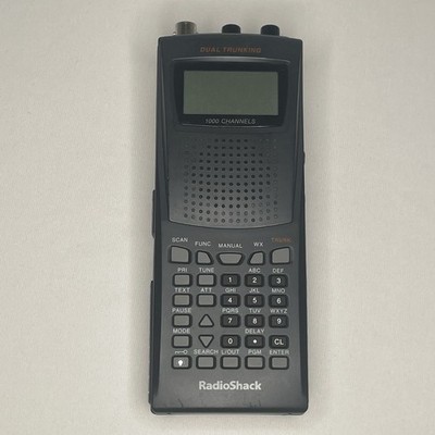 Radio Shack Model 20-525 PRO-95 Dual Trunking Handheld Scanner Needs Screen