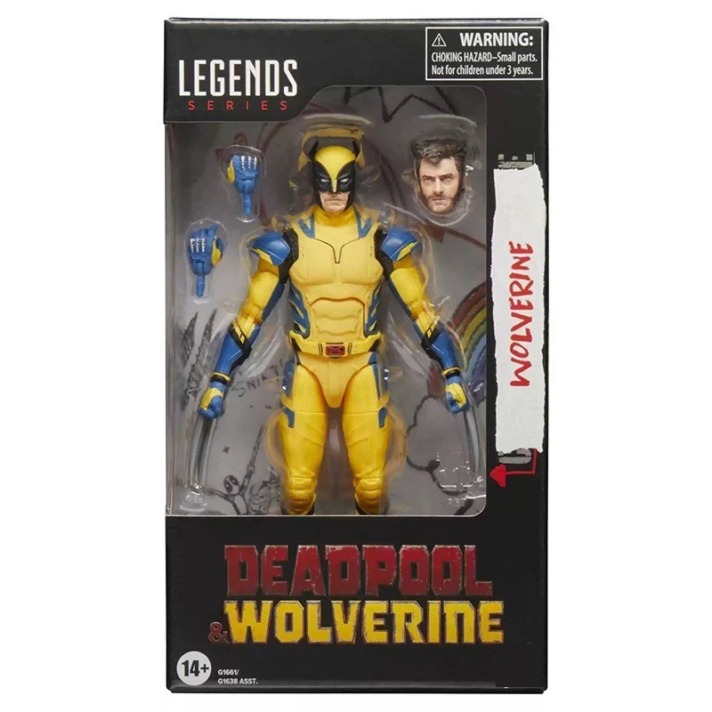 Marvel Legends Deadpool & Wolverine Wolverine 6" Action Figure Brand New Sealed
