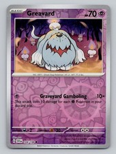 Reverse Holo Greavard 104/198 Common SV01: Scarlet & Violet Base Set Pokemon