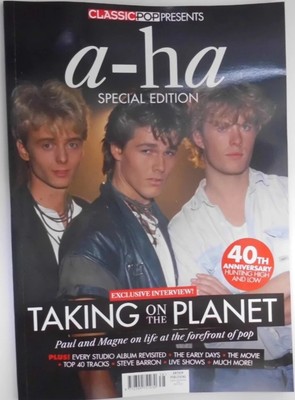 Classic Pop Presents Magazin #38 2025 a-ha Sonderausgabe Taking on the Planet