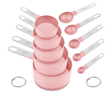 Juego de tazas y cucharas medidoras 10 piezas...