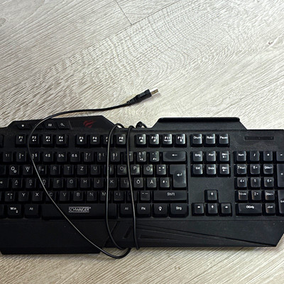 SCHWAIGER GT10 Gaming-Tastatur USB kabelgebunden QWERTZ DE Multimedia Schwarz
