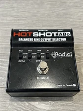 Radial Engineering Toggle switch Heavy-Duty HotShot ABO Line Output Selector
