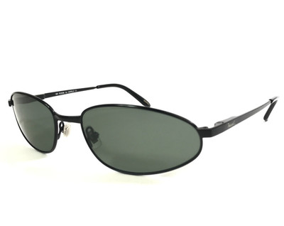 Fossil Sunglasses MINESWEEPER/S 91TP Black Frames with Green Polarized Lenses