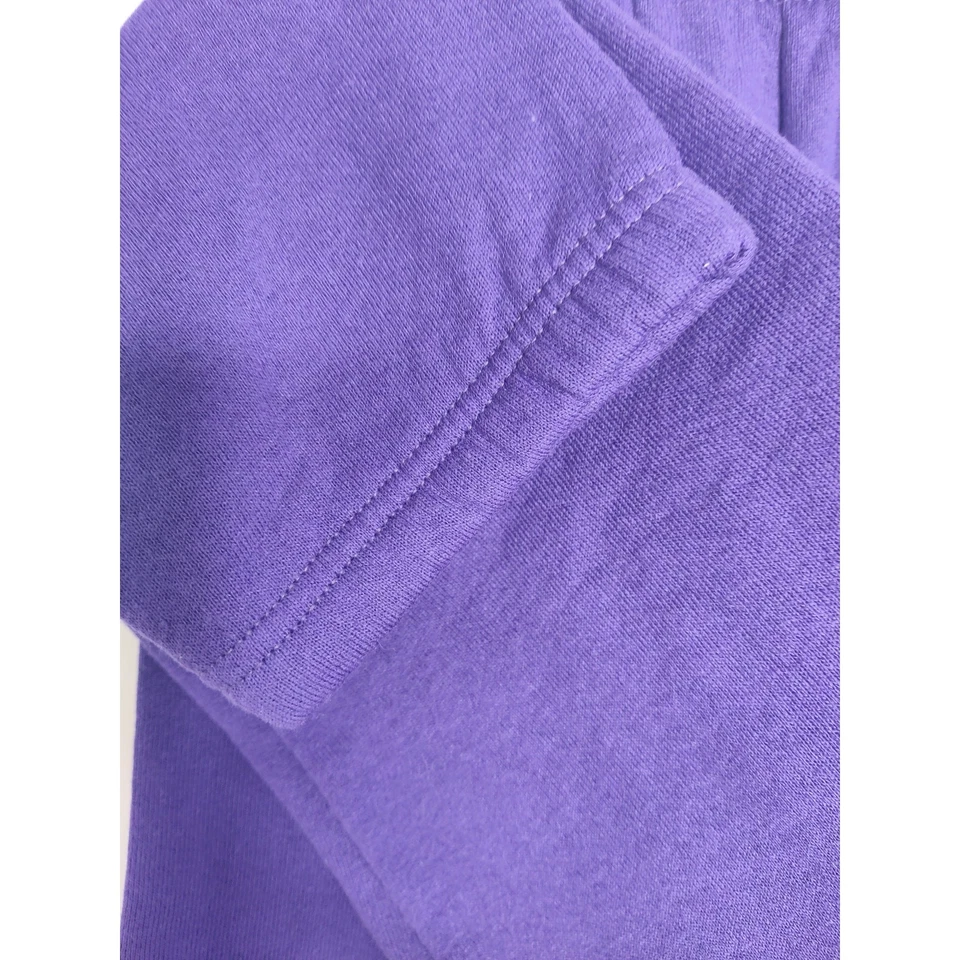 Винтажные детские тренировочные штаны Fruit of the Loom повседневная одежда фиолетовый бегун США M(8-10) - Изображение 4 из 4