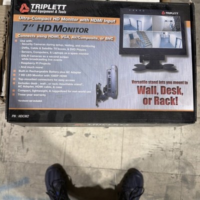 New Triplett Rugged HD Monitor - UM-HDCM TFT-LED MONITOR