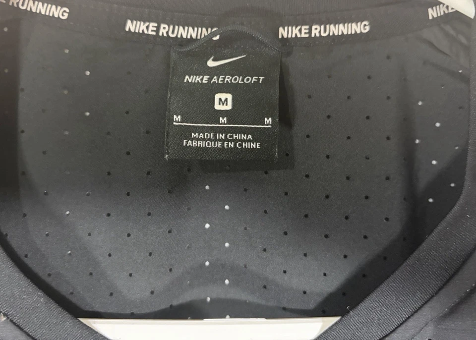 Nike Aeroloft Chaleco para Correr Para Hombres Abajo Ventilado Embalable Cremallera Completa 856636 Para Hombres M Foto 4 de 4