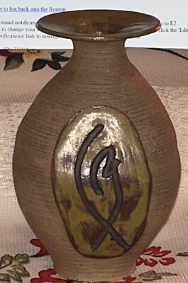 Pottery Vase signed by Cadwell