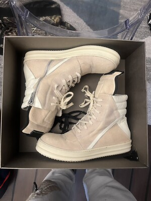 Rick Owens Geobasket - Size 44 (Good Condition with box) | eBay