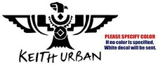 KEITH URBAN Phoenix 3 Graphic Die Cut decal sticker Car Truck Boat Window 12"
