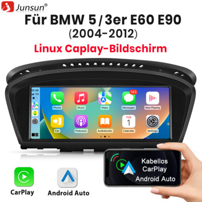 für BMW E90 E91 5er E60 E61 CCC 8,8'' IPS Linux Autoradio GPS Navi BLuetooth SWC