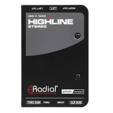Radial Engineering Highline Stereo Passive Line Isolator, Jensen Transformers