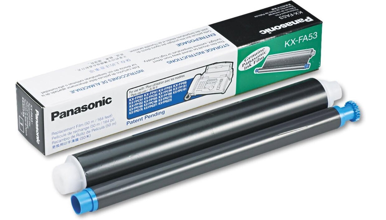 Panasonic KX-FA53 50M/164ft Genuine Replacement Ink Film Fax Machine