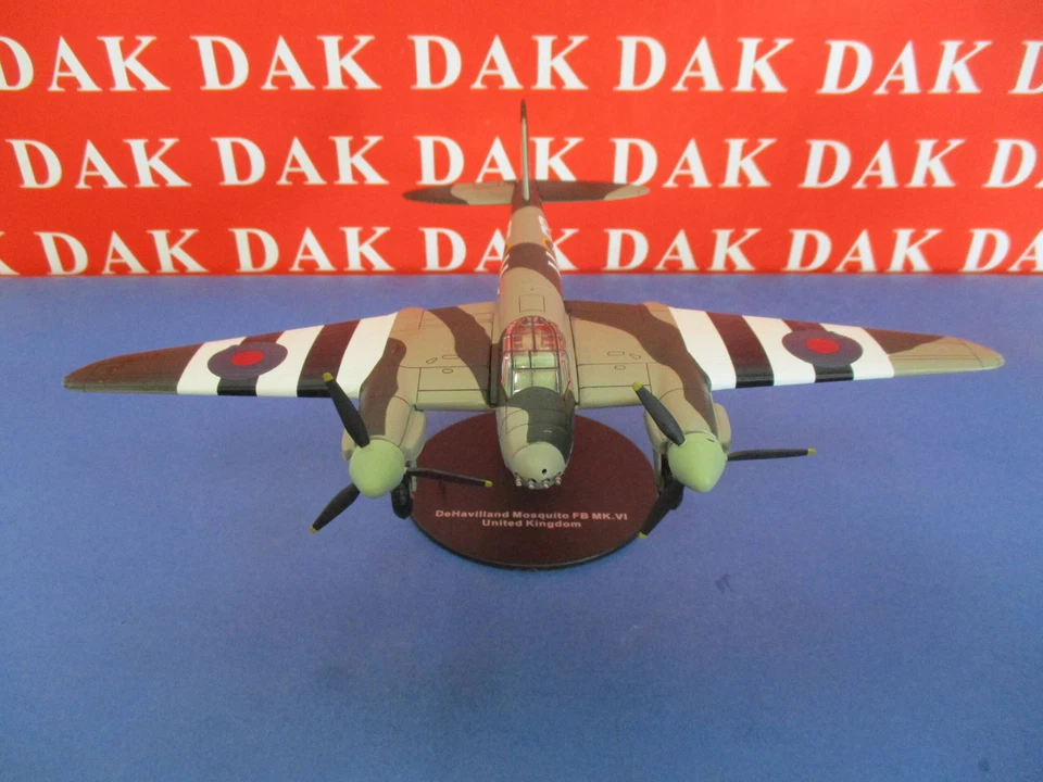 Die cast 1/72 Modellino Aereo De Havilland Mosquito Pippo FB MK VI D-Day - Immagine 3 di 4