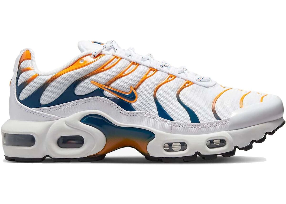 Nike Air Max Plus TN Tuned GS Hiking Kumquat White DV7083 Nike Air Max Plus TN Tuned GS Hiking Kumquat White DV7083