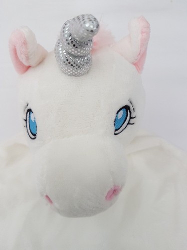 Personalised UNICORN Baby Comforter snuggle Blanket, Cubbie, New Baby birth Gift - Picture 2 of 2