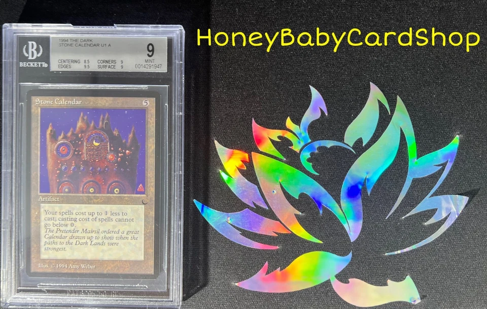 MTG The Dark 1994 Stone Calendar BGS 9.0 MINT Old School 93/94 - Image 4 of 4