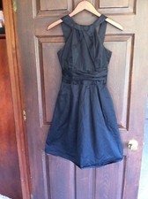 DAVIDS BRIDAL BLACK BRIDESMAID DRESS STYLE 83690 SIZE 2