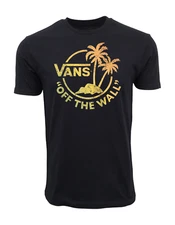 VANS MENS OFF THE WALL ISLAND PARADISE VINTAGE LOGO T SHIRT