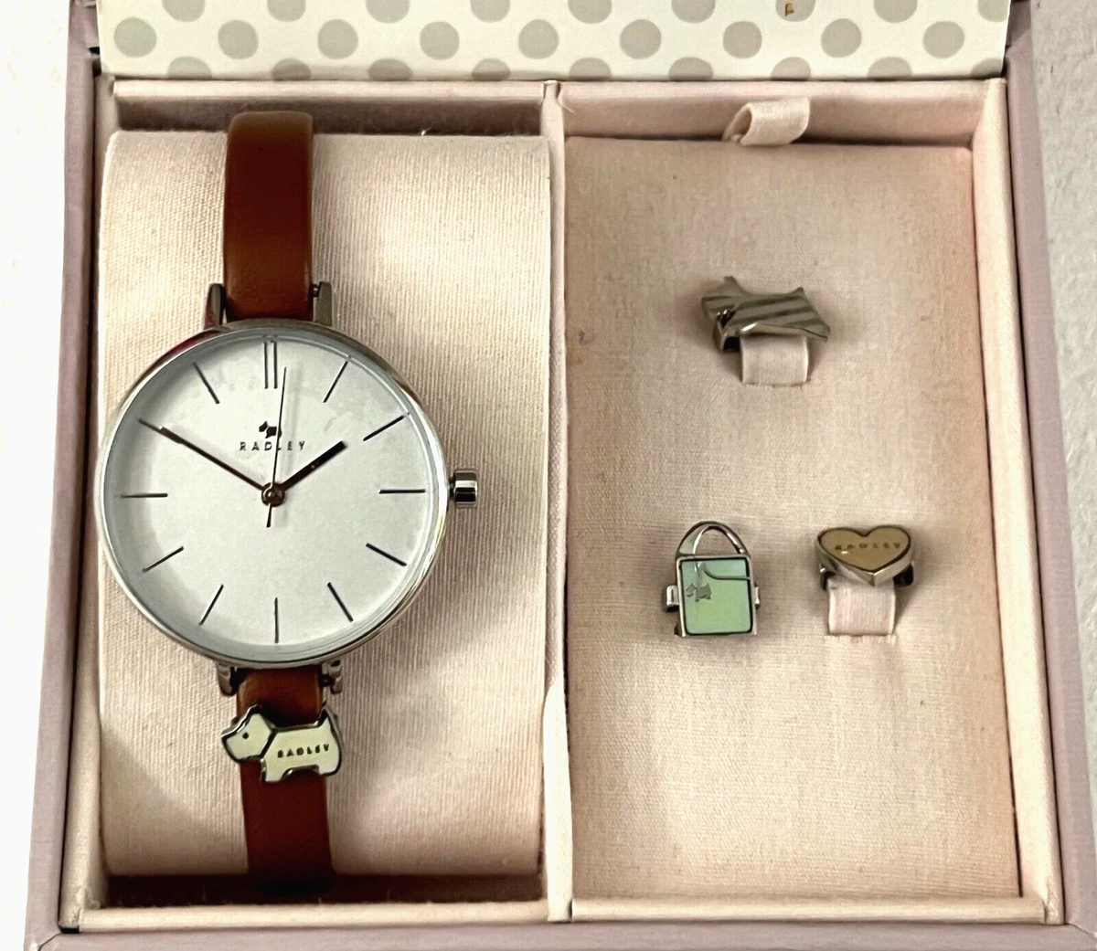 Radley Time After Time Ladies Wristwatch Watch With Charms RY2379