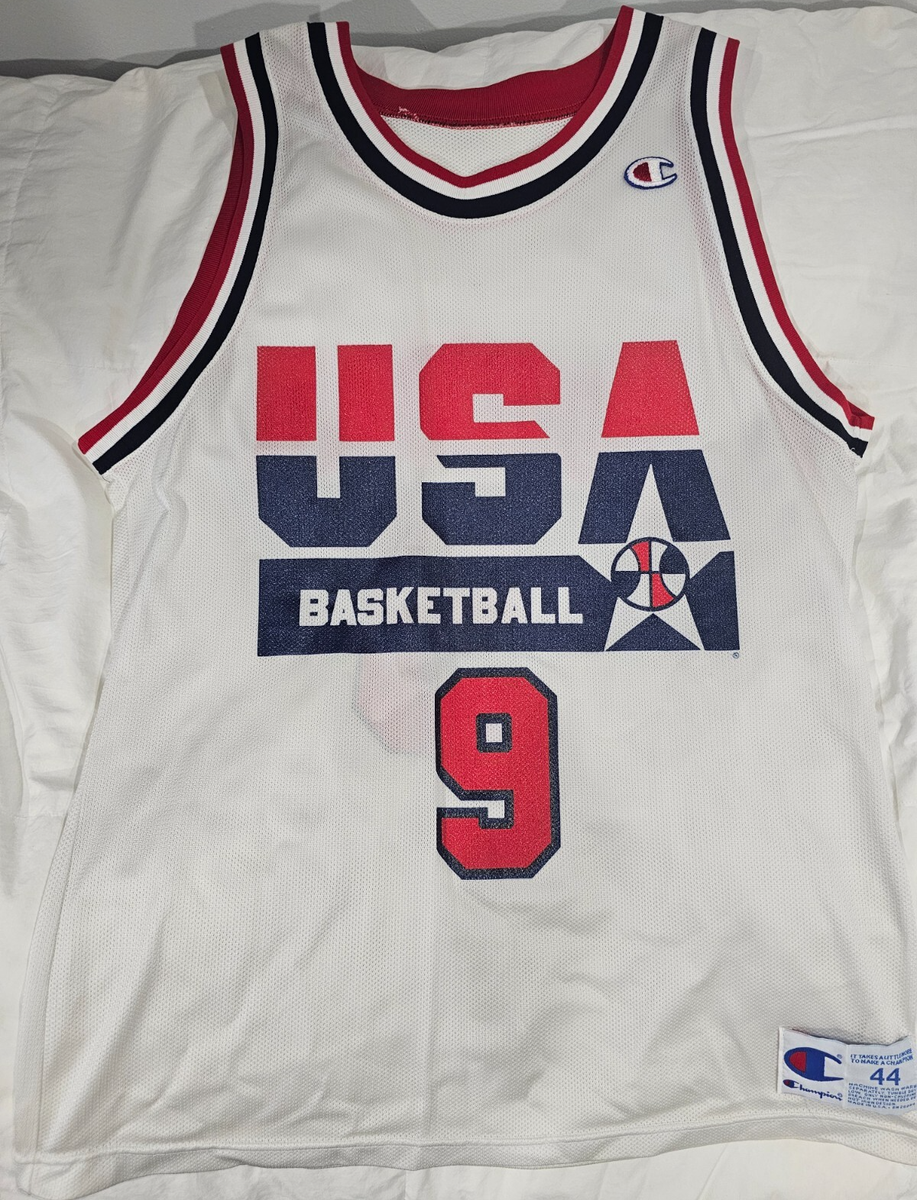 Vintage Champion USA Dream Team Jerseys Jordan #9 & Barkley #14