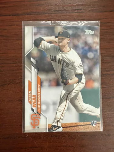 2020 Topps #514 Logan Webb RC   