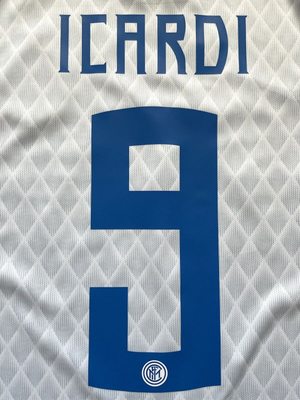 2018/19 Inter Milan Away Jersey #9 Icardi Medium NIKE Soccer 