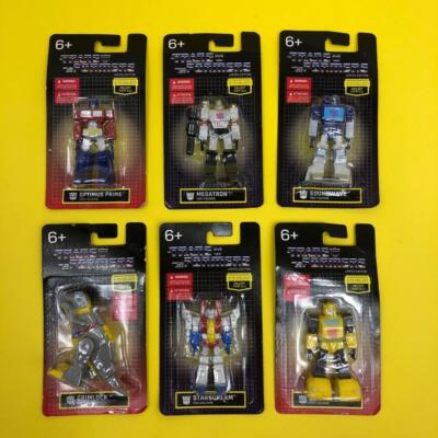 Retro Transformers G1 Mini Action Figuren Carded Komplettsatz Prexio 2021 2,5''