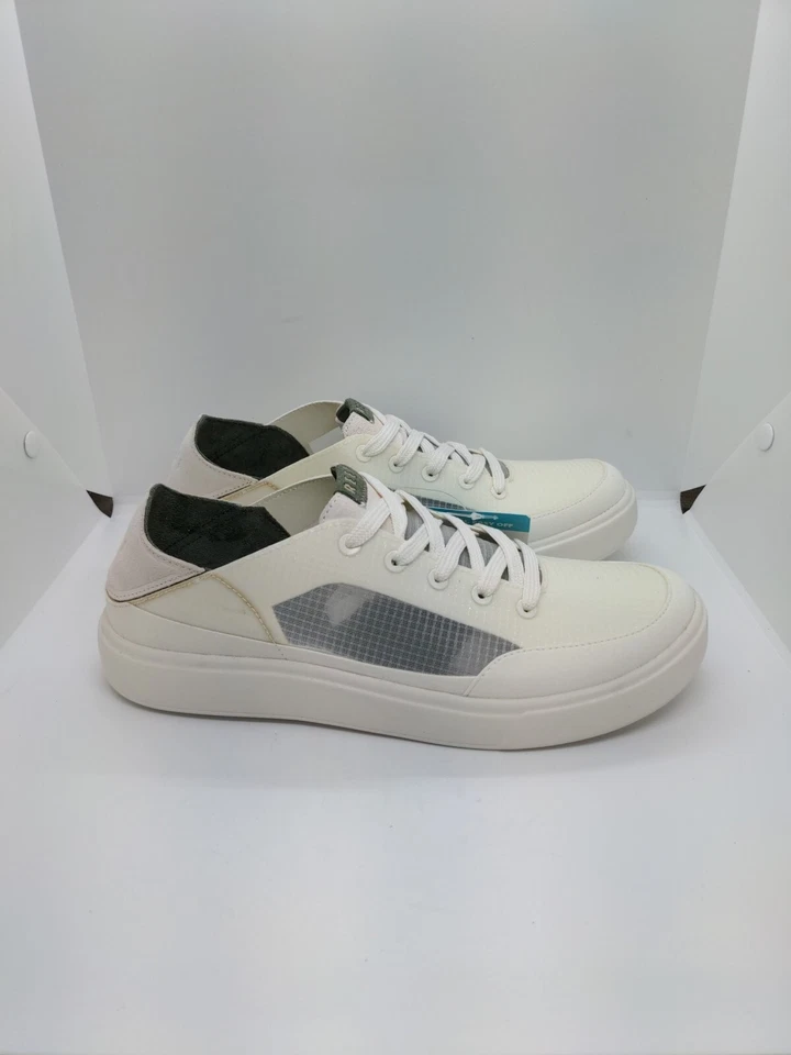 New Reef Swellsole Navigator Casual Shoes White/Forest Sz 9.5 - Изображение 3 из 4