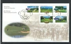 Canada SC # 1553-1557 Golf In Canada FDC . Canada post