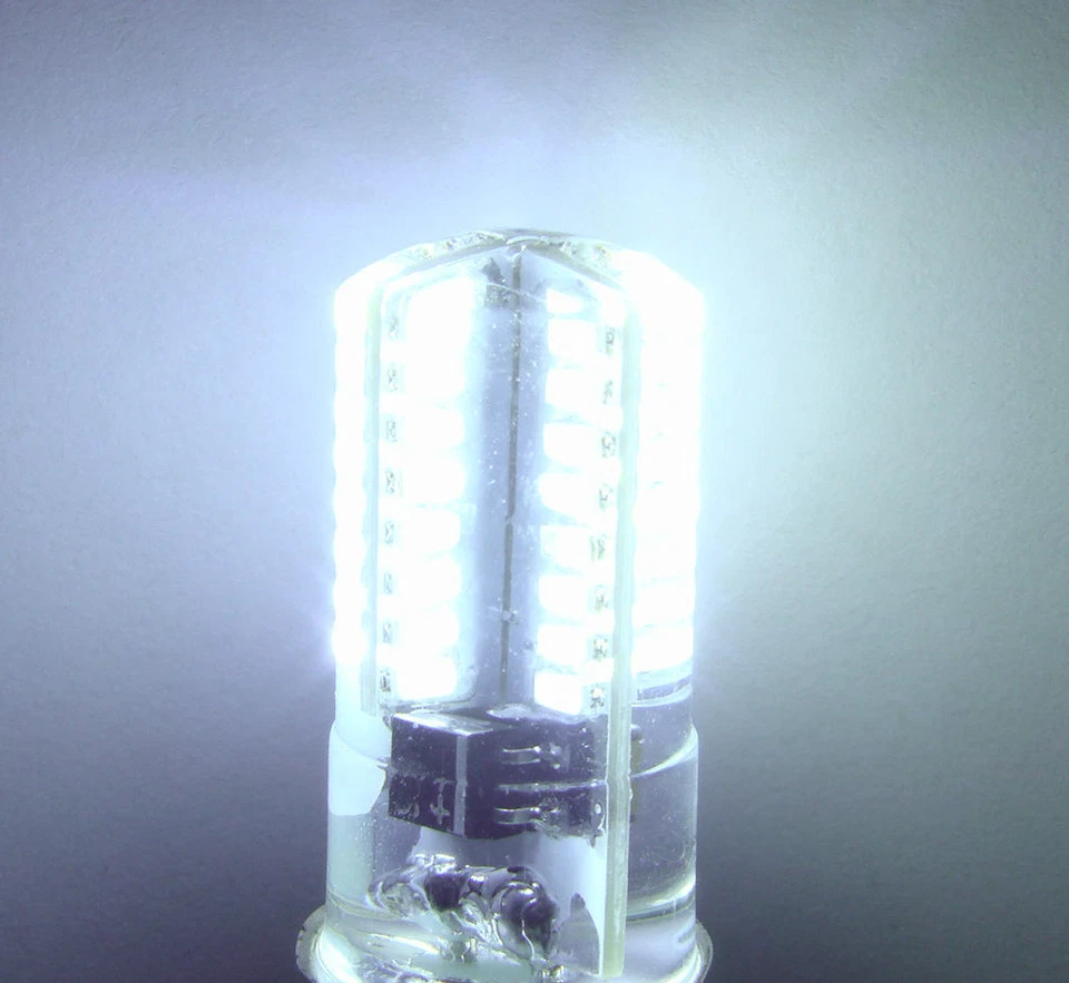 E10 Mini Base LED Light bulb 2W/4W/5W 110V/220V 48/72/80LED SMD Silicone Light - Image 2 of 3