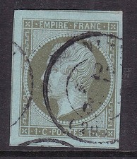 FRANCE^^^^^^SUPERB YT#11 Rarer  NAPOLEON CLASSIC with 4 VOISINS @xxro18fr18