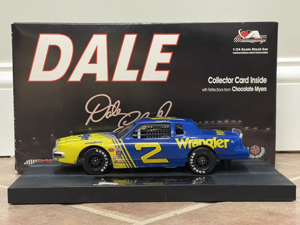 Juego de película de acción Pontiac Grand Prix 1981 Dale Earnhardt Wrangler #2/12 1/24 Foto 2 de 4