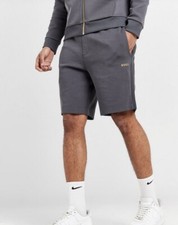Hugo Boss Headlo Reflective Shorts Grey/Gold-Size S-New-100% Genuine-RRP £119