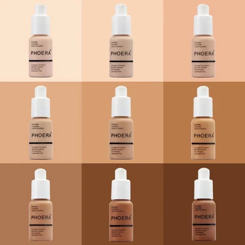 PHOERA® Liquid Matte Flawless Long Lasting Full Coverage Foundation Concealer UK