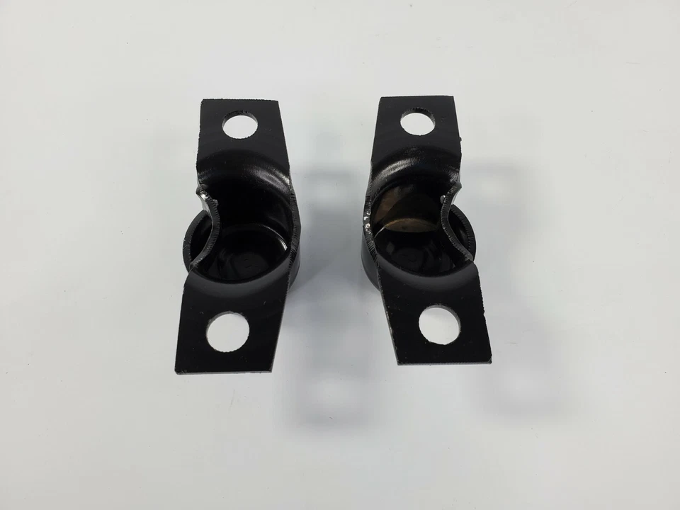 Bisagras de puerta trasera negras muñones para camioneta Ford Styleside 1964-1972 Foto 4 de 4