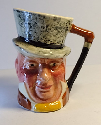 Lancaster & Sandland Ltd. Toby Jugs Micauber Made in England Hand Painted