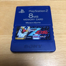 PS2 Memory Card 8MB Premium Series GUNDAM Z SCPH-10020 Playstation 2 1678