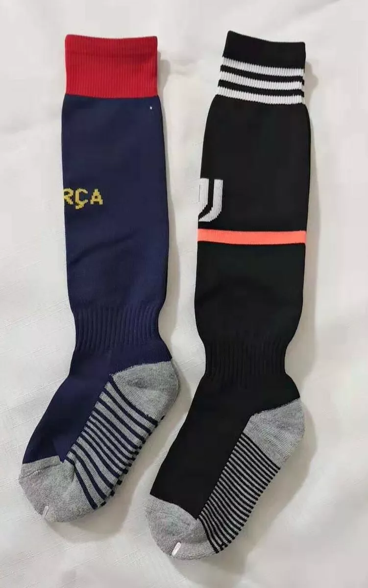 Kids Unisex Soccer Jersey Socks Barcelona Messi Juventus Ronaldo