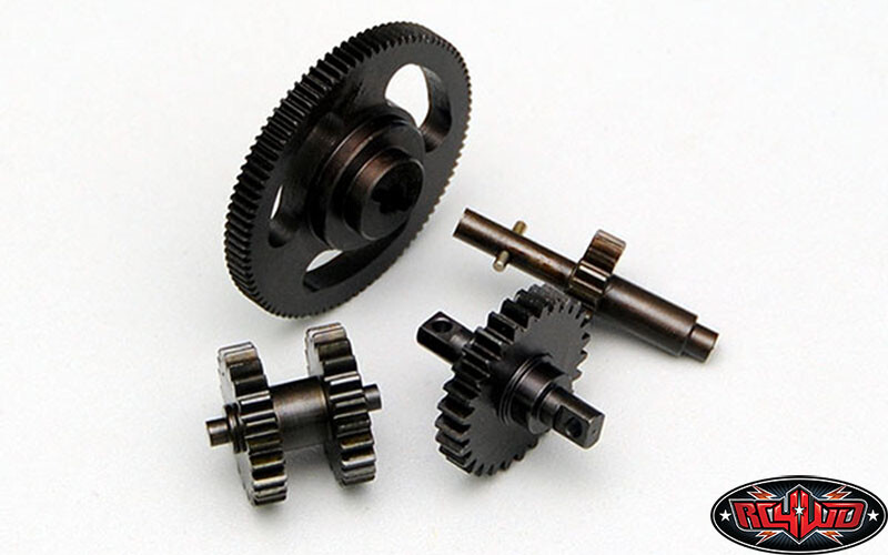 Ingranaggi Trasmissione In Acciaio RC4WD Z-S0049 Per HPI Wheely E Crawler King, Scala 1/10