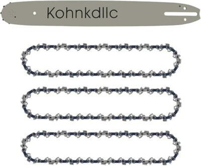 Kohnkdllc Pack of 3 20 inch Chainsaw Chains .050 Gauge .325 Pitch 78 Drive Links